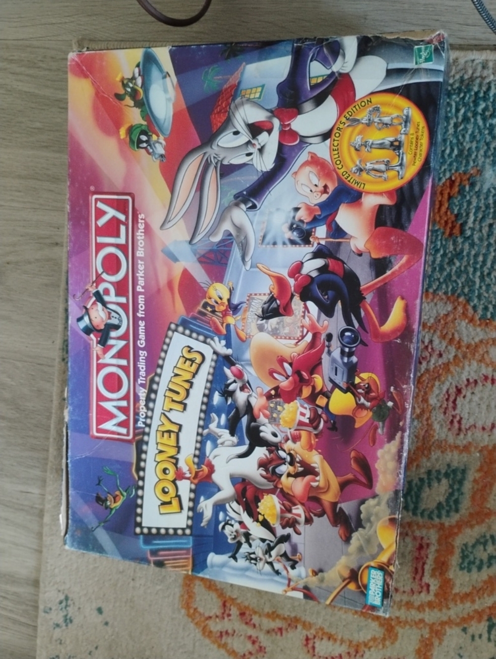 Hasbro Monopoly Looney Tunes Board Game - Multicolor Art From 1999